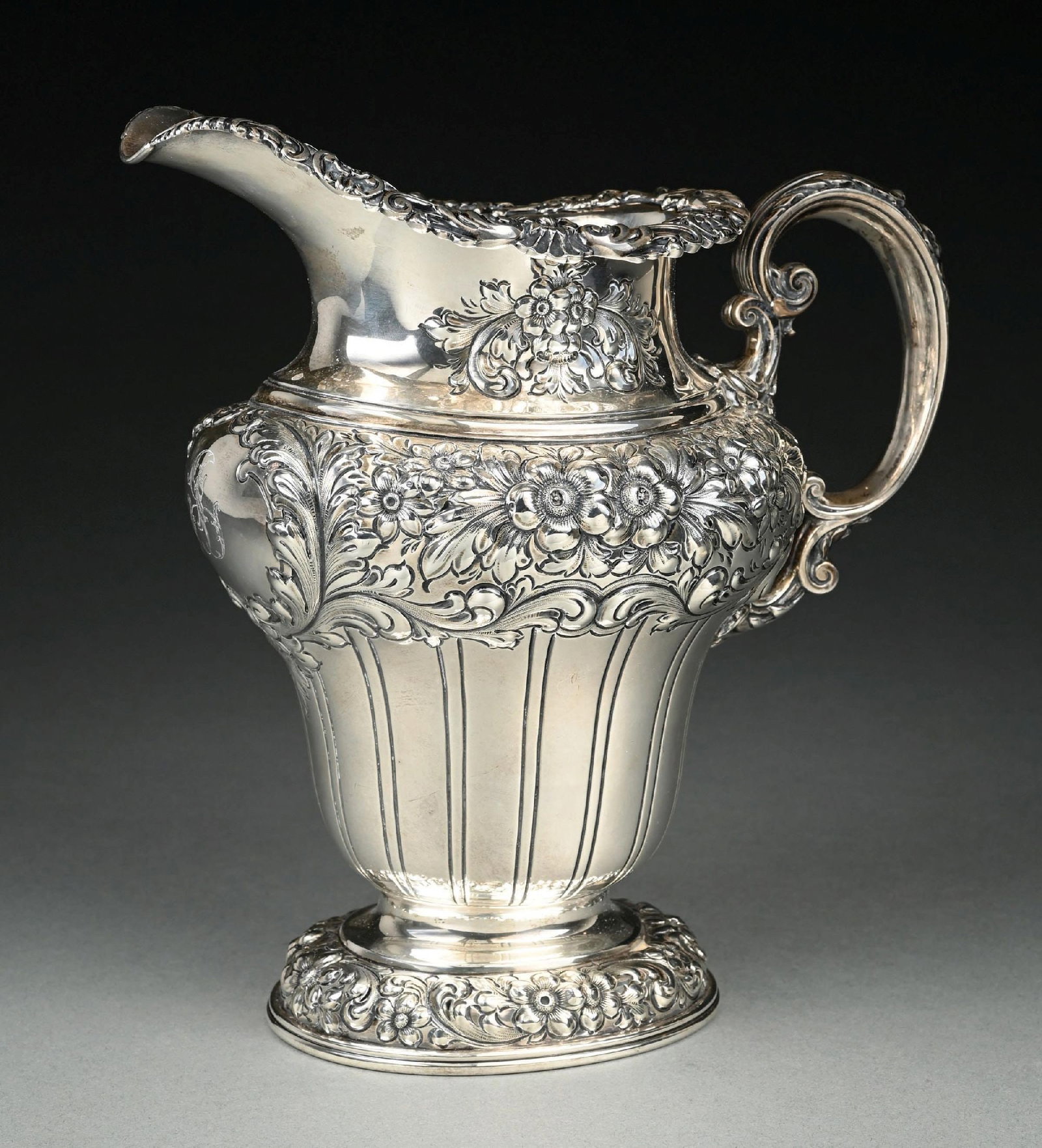 A GORHAM STERLING WATER PITCHER - 3