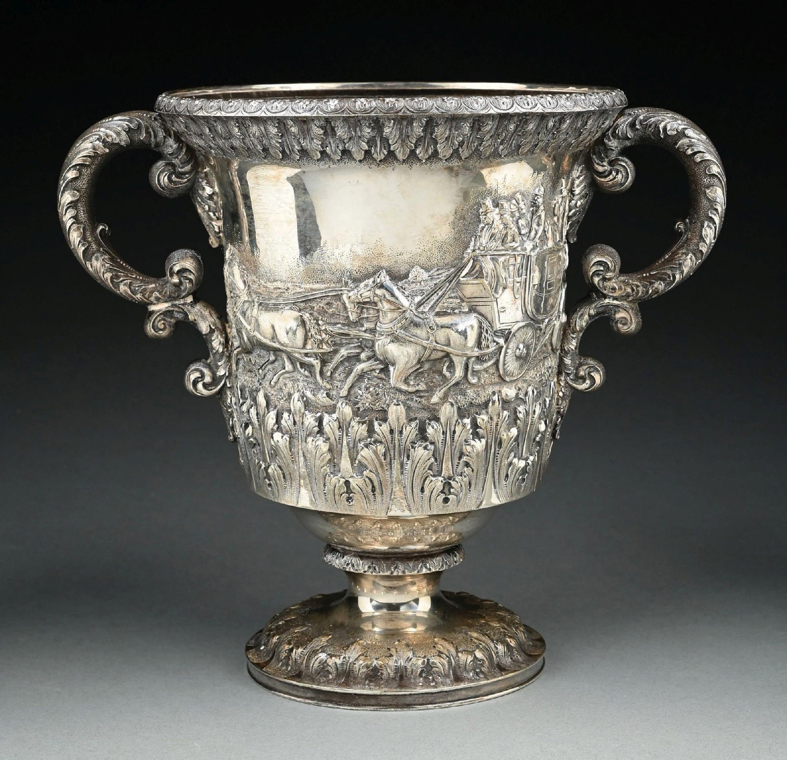 AN S KIRK AND SON CO. STERLING WINE COOLER (1 of 5)