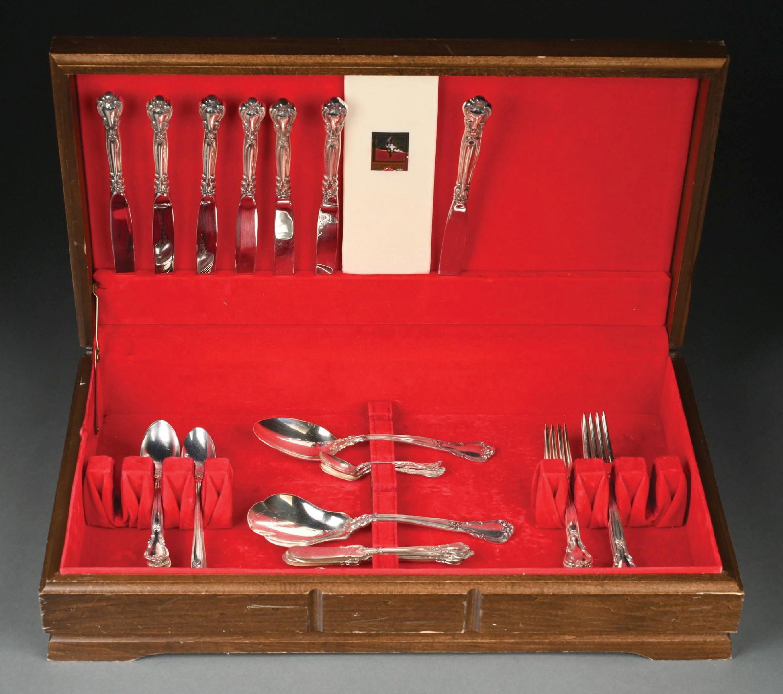 GORHAM-CHANTILLY STERLING SILVERWARE SET - 2