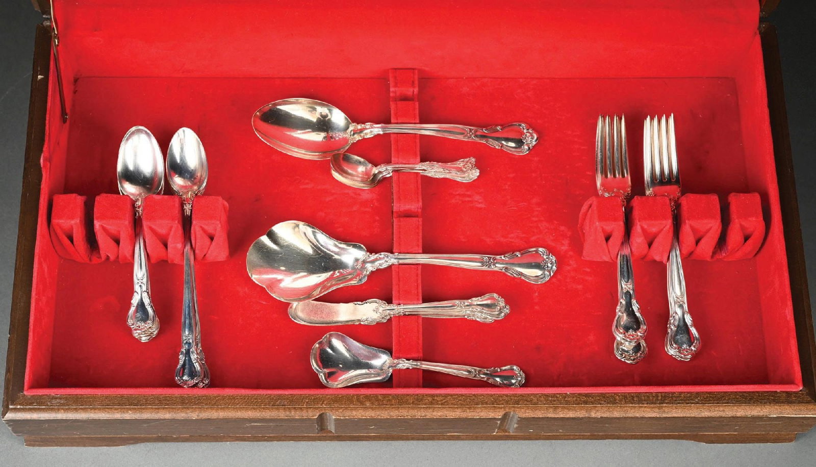 GORHAM-CHANTILLY STERLING SILVERWARE SET - 3