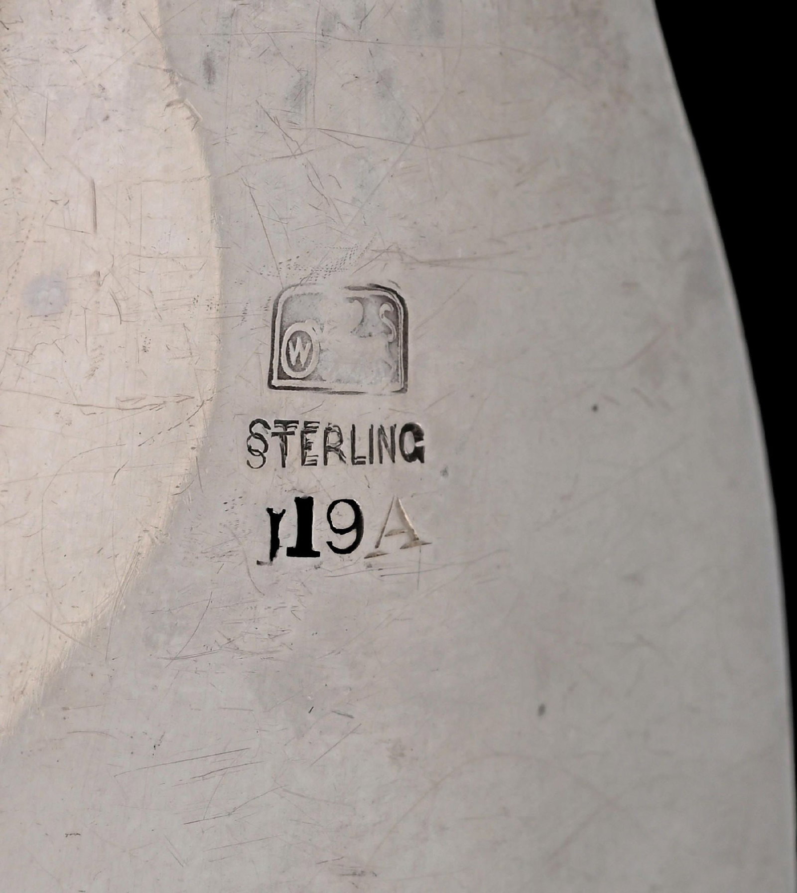 A WHITING STERLING FISH SET - 4