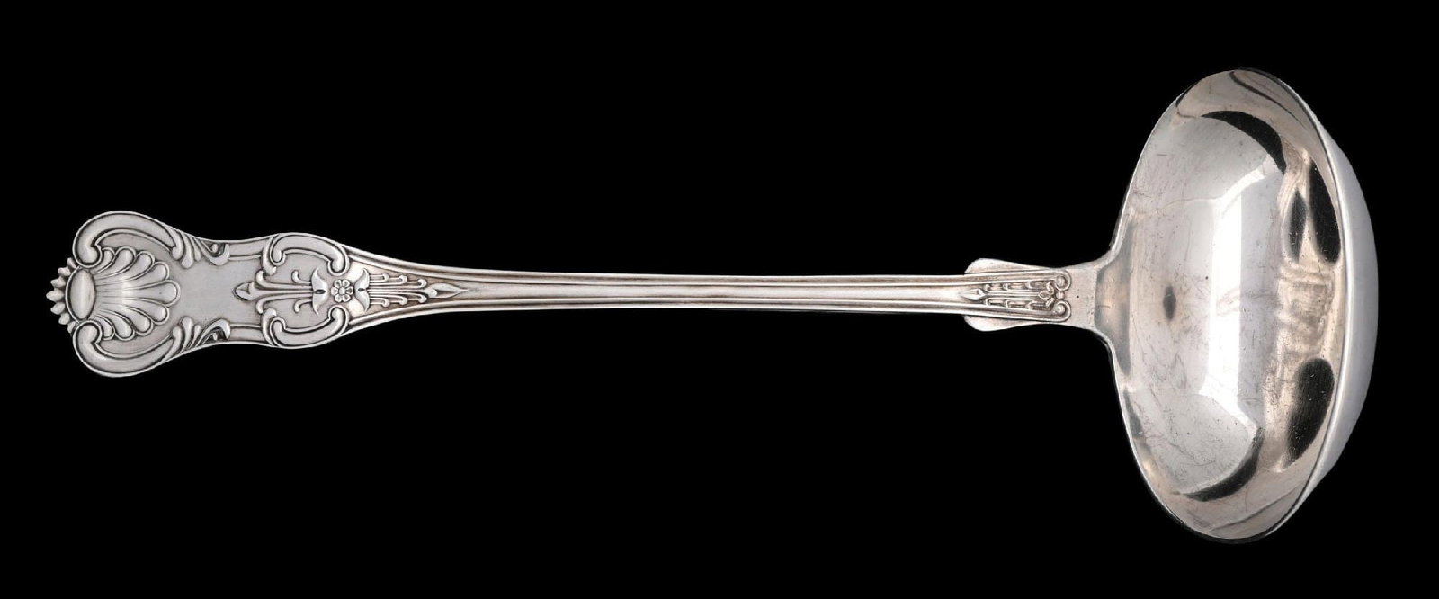 J.E. CALDWELL STERLING SOUP LADLE: Gross weight: 7.5 ozt Condition: (Very Good). Dimensions: