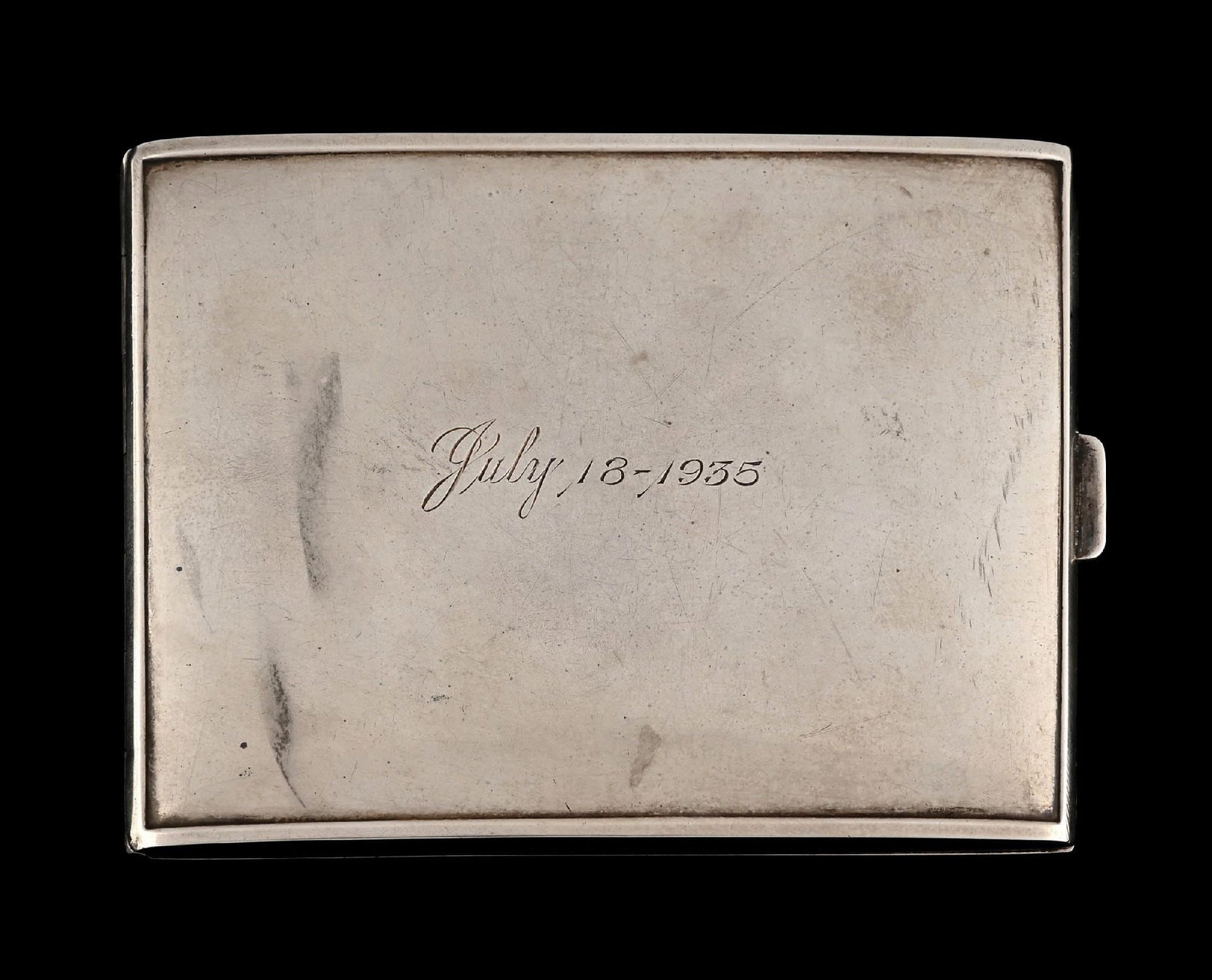 S.N.K CIGARETTE CASE, DATED JULY 18 - 1935 - 2