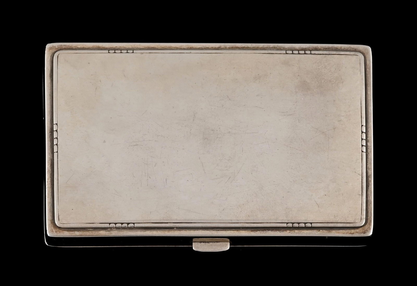 GEORG JENSEN STERLING SILVER CIGARETTE CASE (1 of 5)