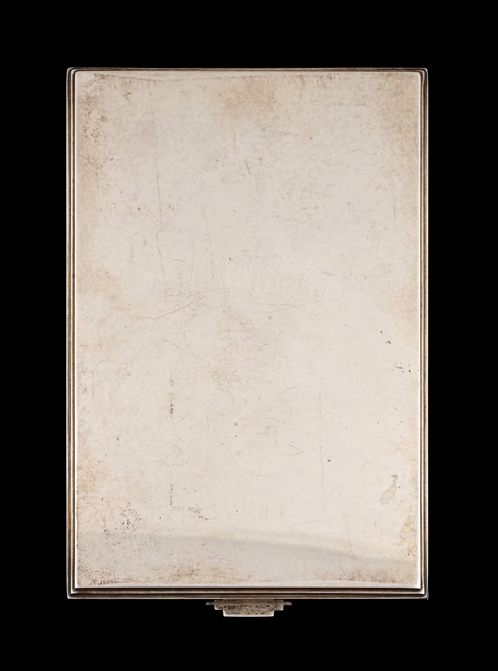 GEORG JENSEN STERLING SILVER CIGARETTE CASE - 2