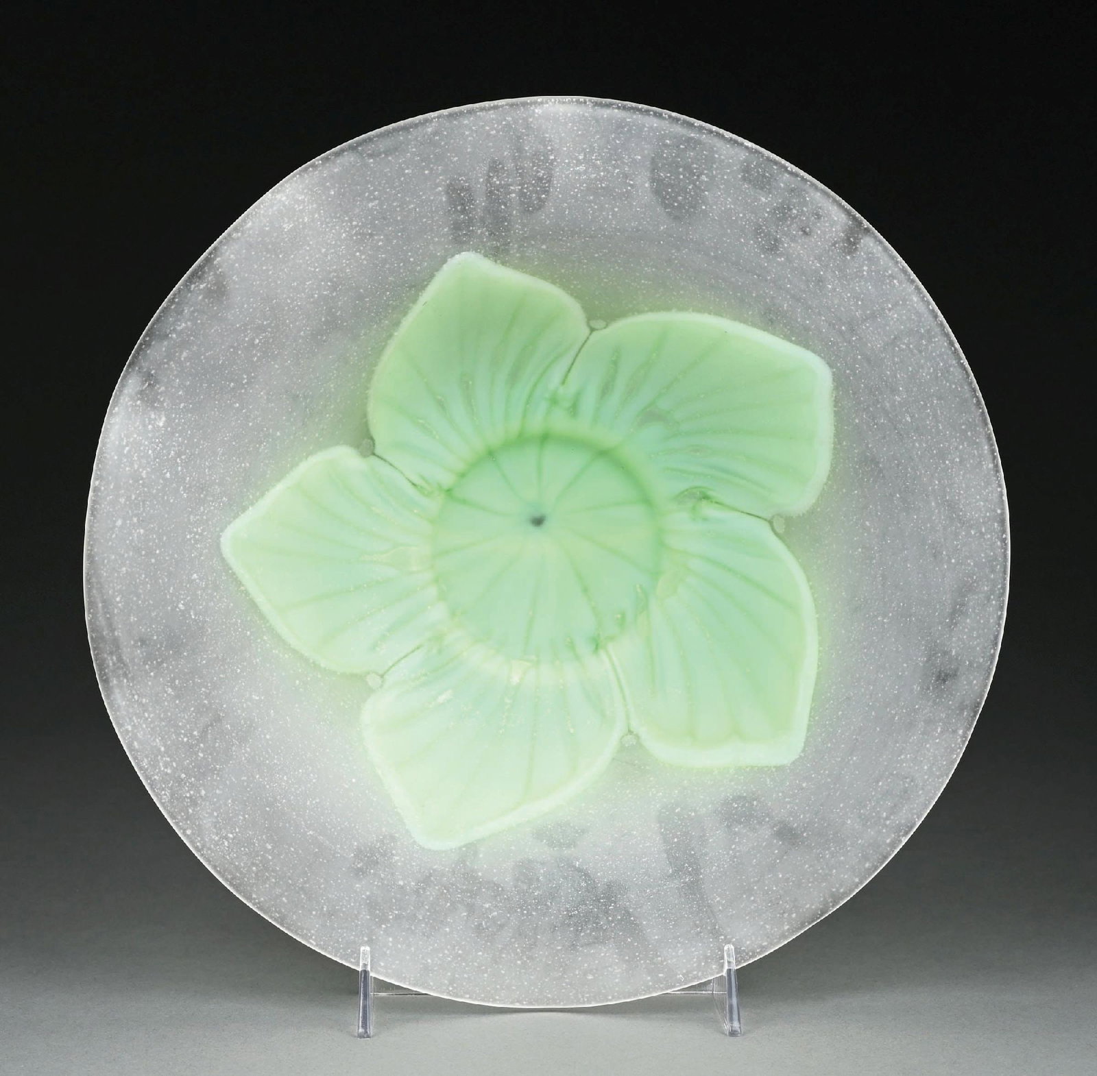 STEUBEN FLORENTIA RUFFLED GLASS BOWL (1 of 5)