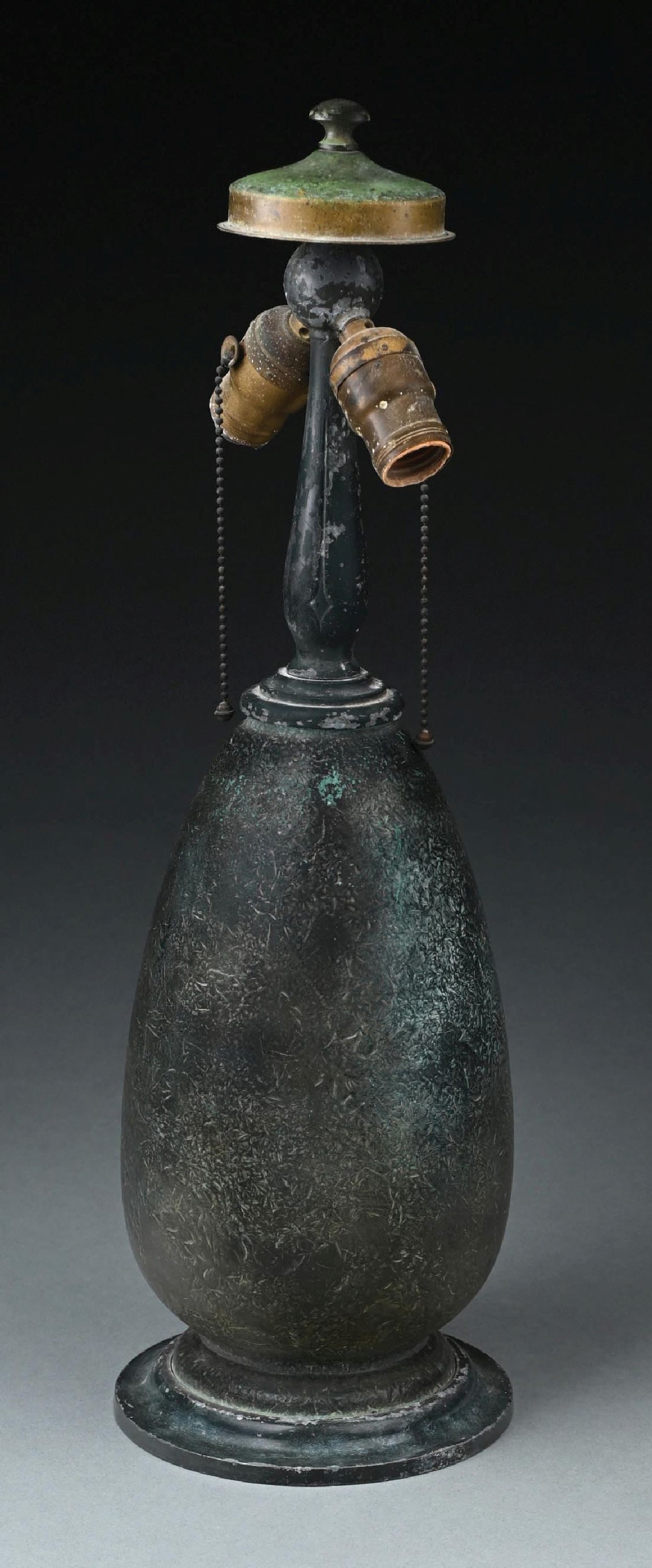 JEFFERSON REVERSE PAINTED LANDSCAPE TABLE LAMP - 6