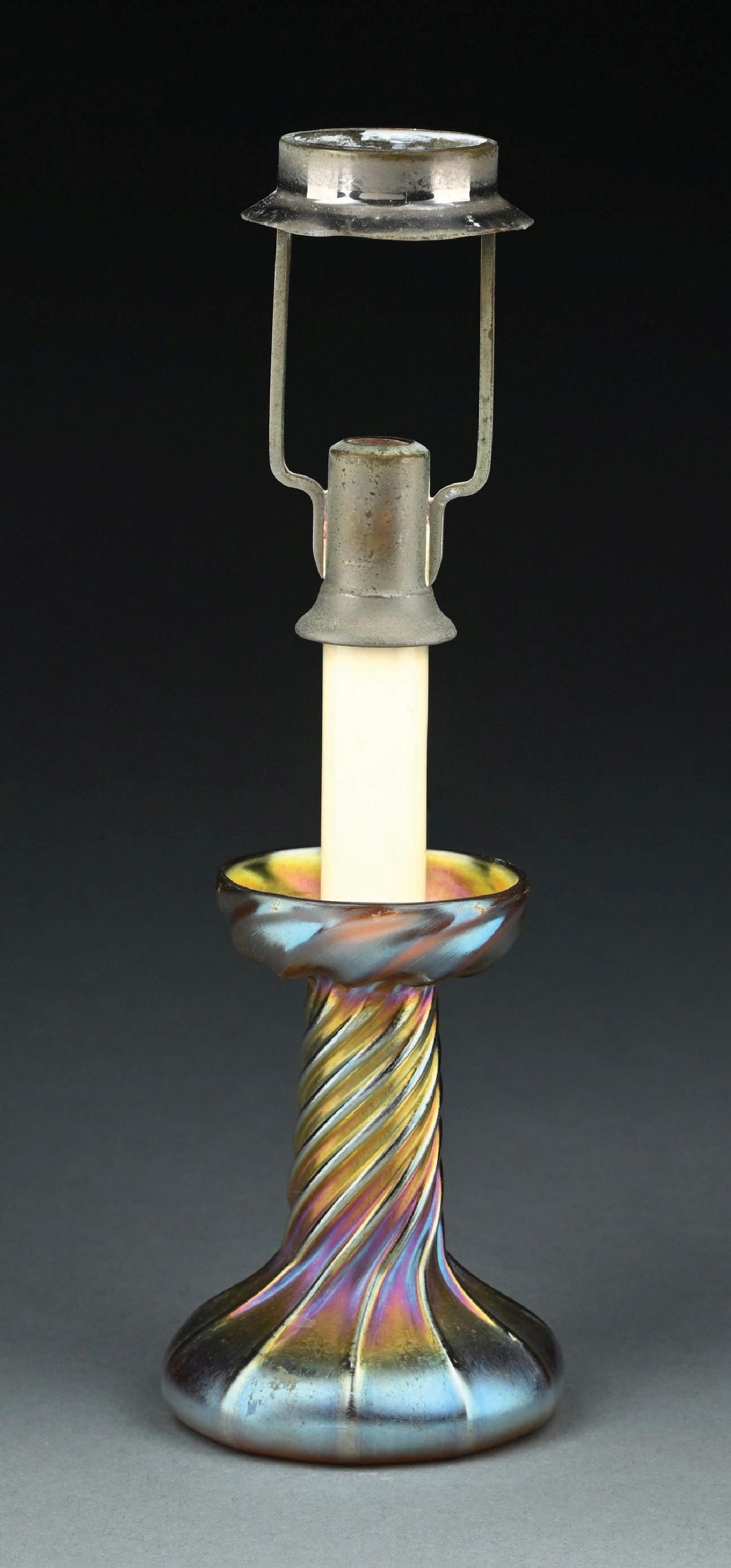 TIFFANY STUDIOS CANDLE LAMP - 6