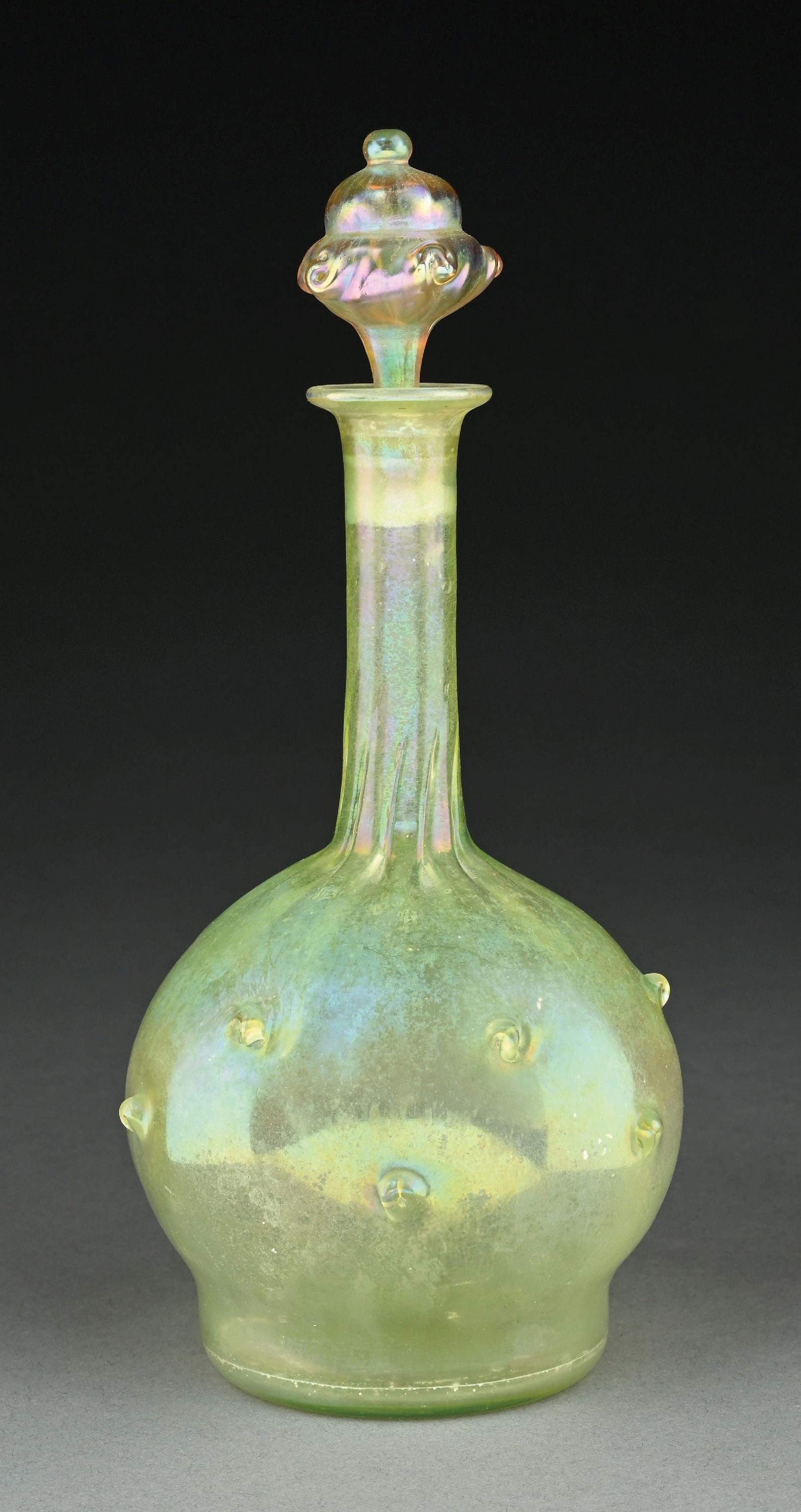 TIFFANY STUDIOS FAVRILE GLASS DECANTER W/ STOPPER (1 of 6)