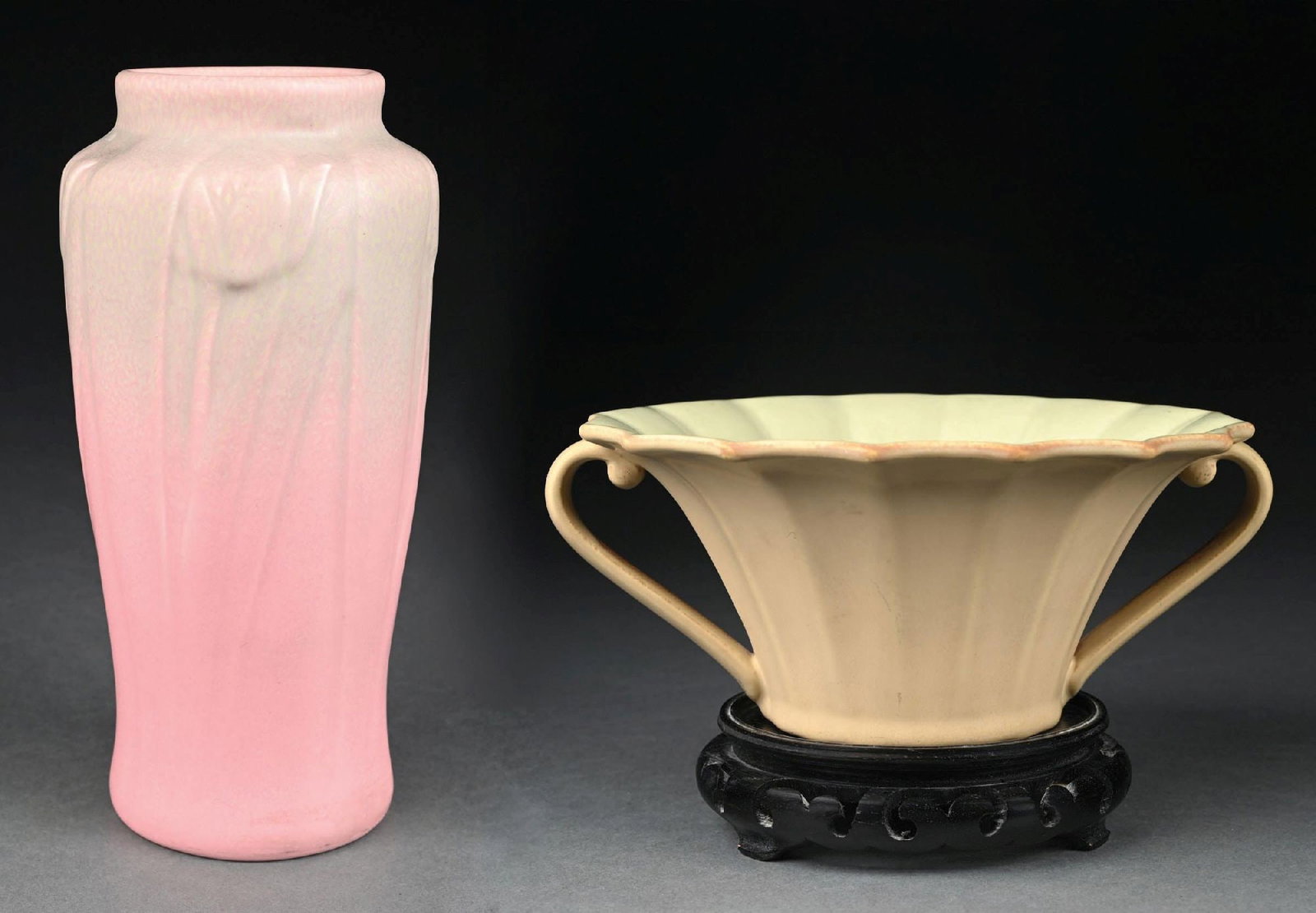 COLLECTION OF 2: ROOKWOOD GLAZED EARTHENWARE (1 of 13)