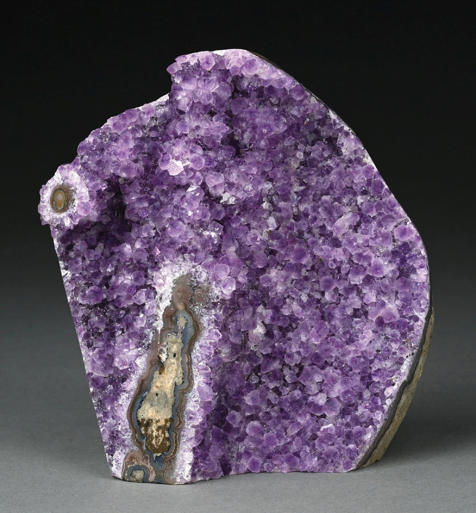 DRUZY AMETHYST CRYSTAL CLUSTER (1 of 4)