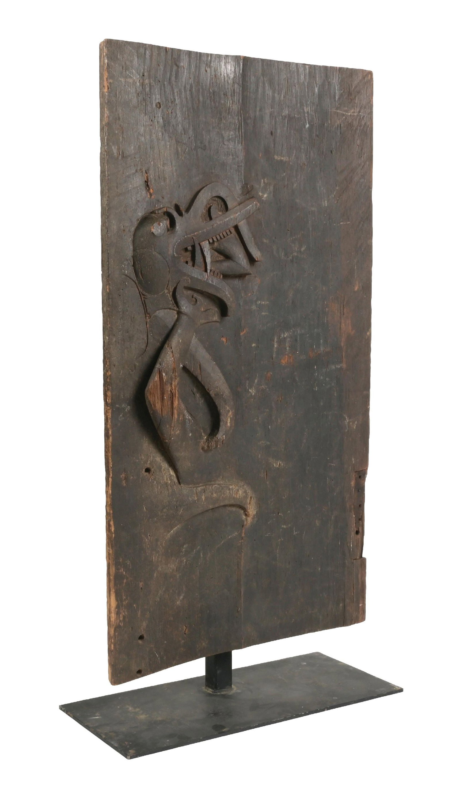 LATE 19TH C. INDONESIAN CARVED DOOR (1 of 4)