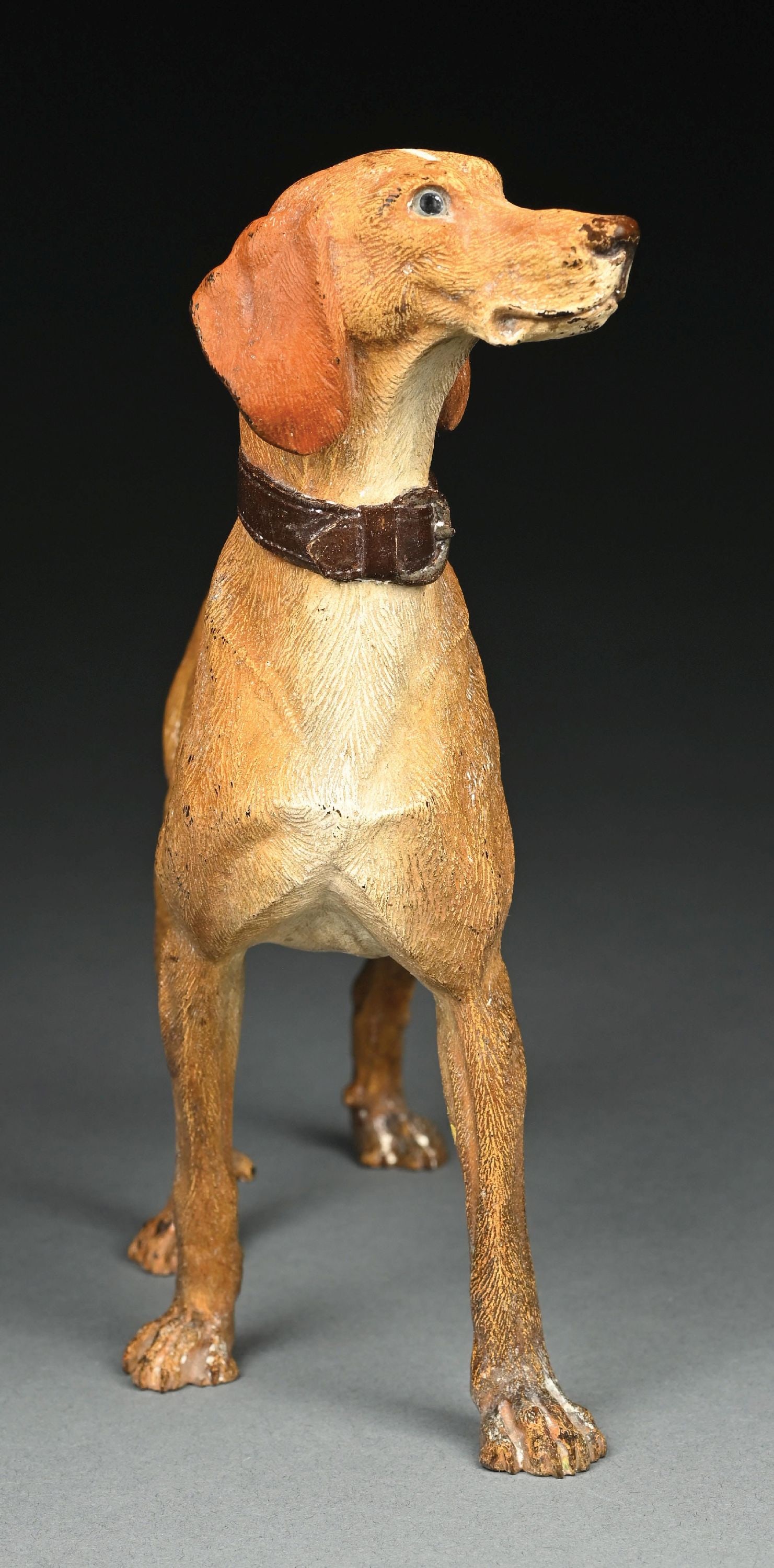 COLD PAINTED VIENNA BRONZE POINTER - 2