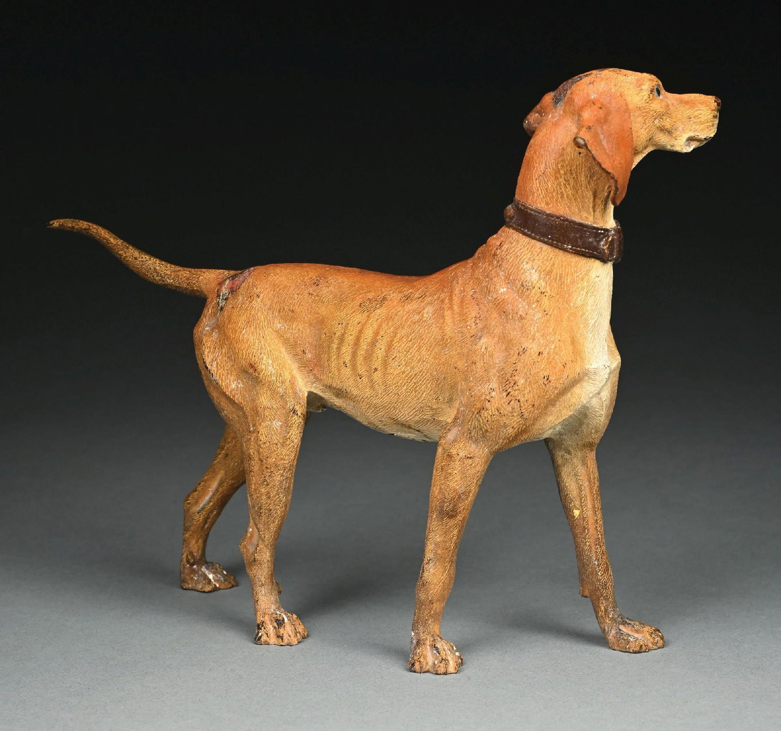 COLD PAINTED VIENNA BRONZE POINTER - 3