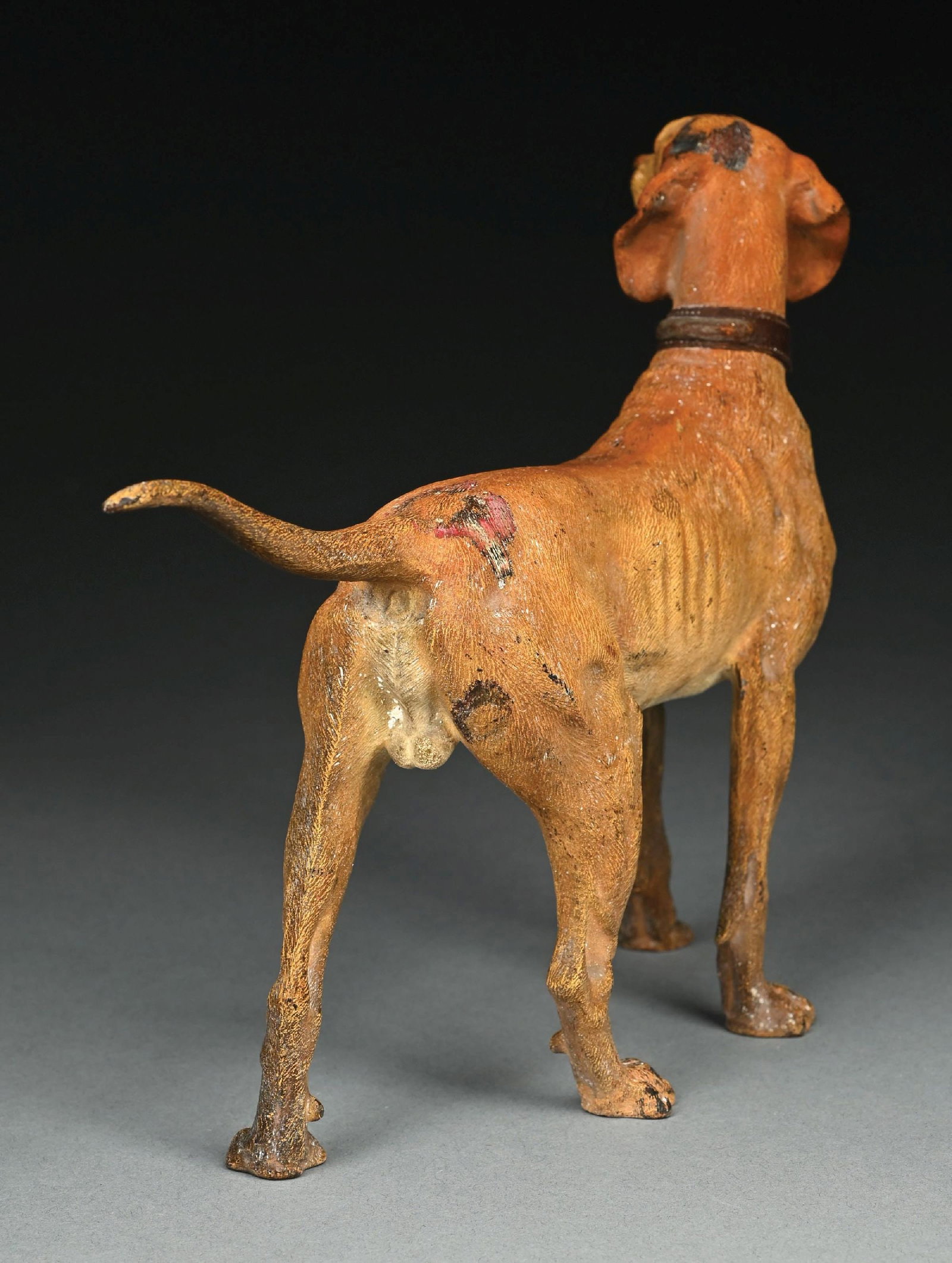 COLD PAINTED VIENNA BRONZE POINTER - 4