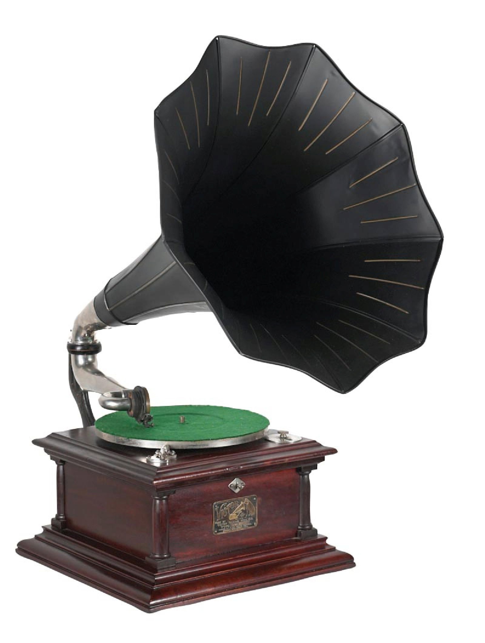 RCA VICTOR TYPE IV DISC PHONOGRAPH (1 of 5)