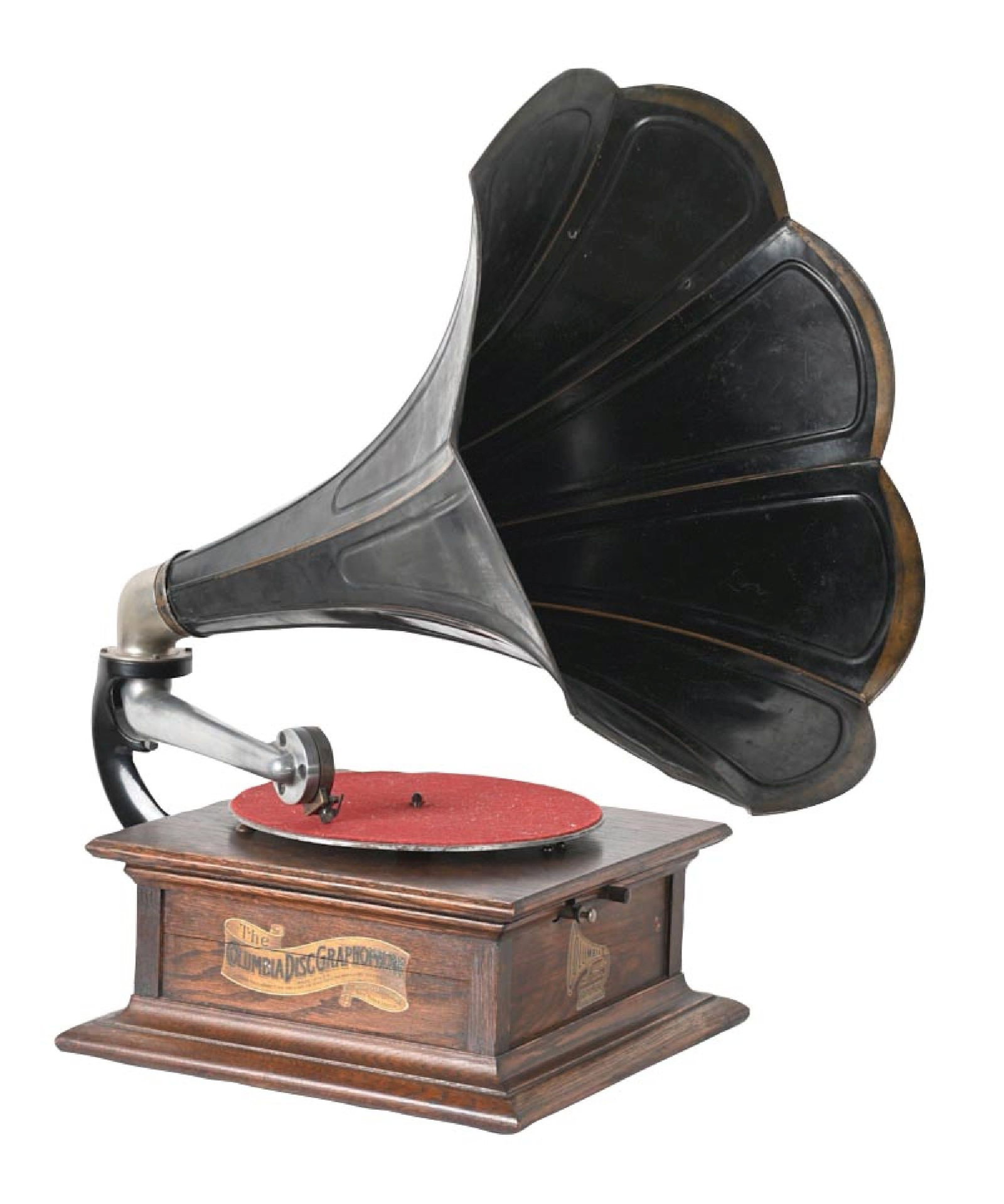 COLUMBIA GRAPHOPHONE DISC PHONOGRAPH (1 of 4)