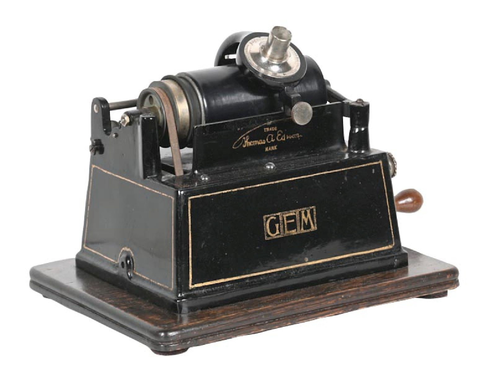 THOMAS EDISON "GEM" CYLINDER PHONOGRAPH (1 of 5)