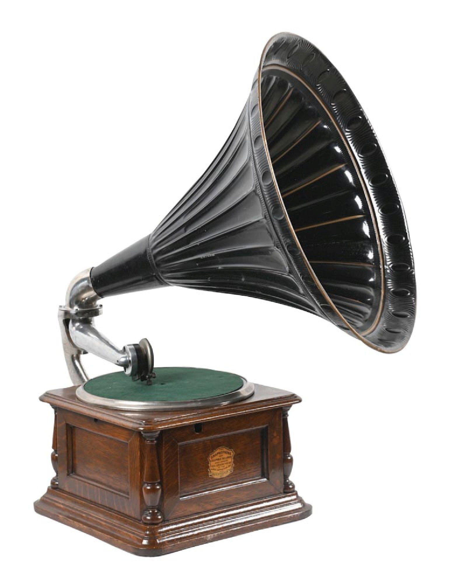 COLUMBIA PHONOGRAPH CO. DISC PHONOGRAPH (1 of 4)