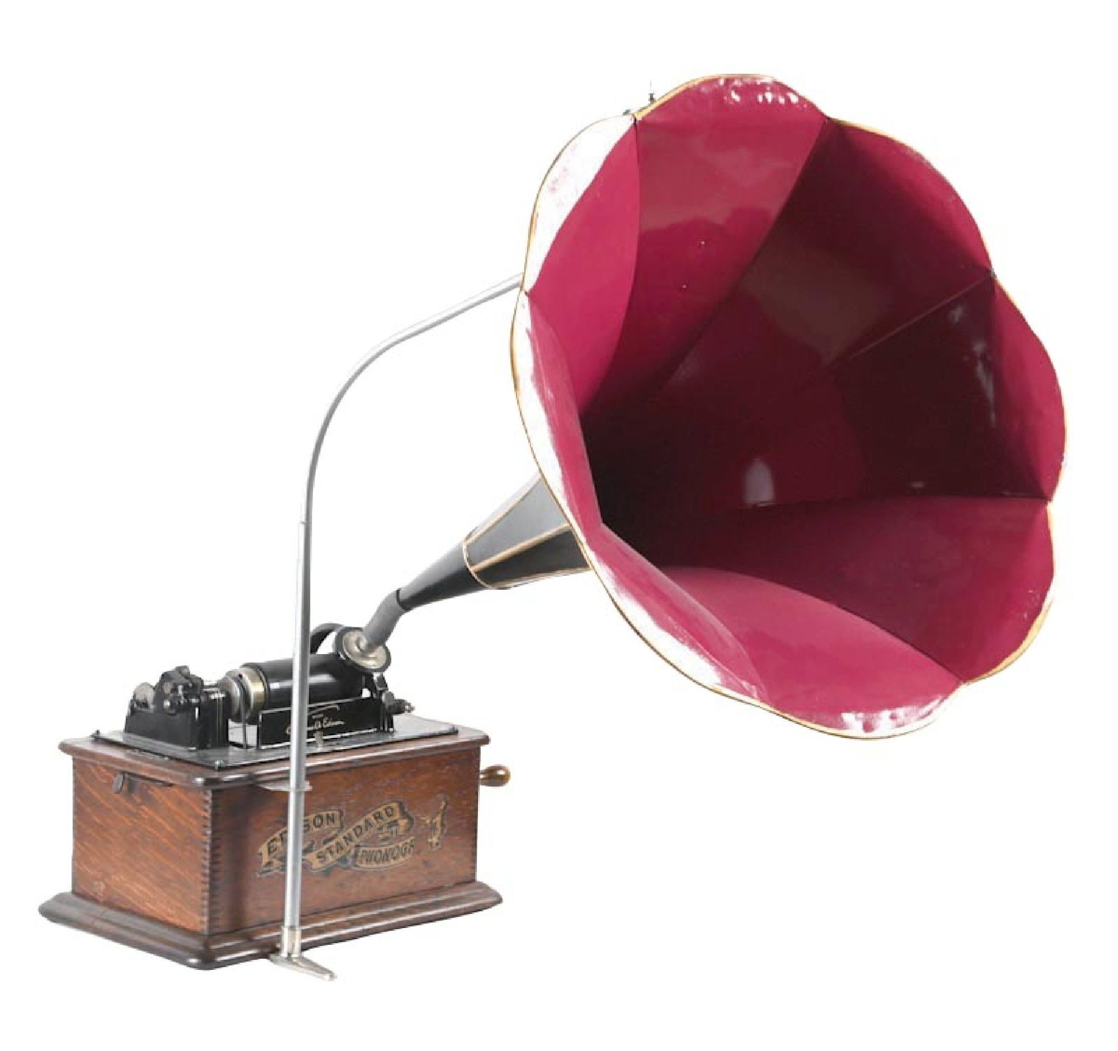 THOMAS EDISON STANDARD CYLINDER PHONOGRAPH (1 of 5)