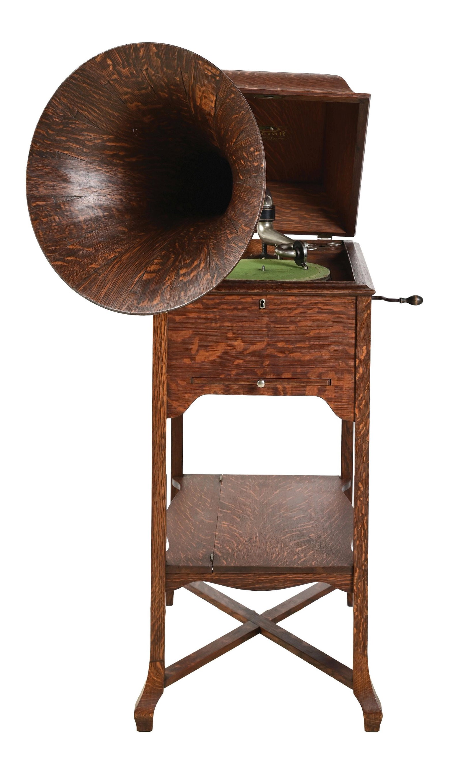 RCA VICTOR "SCHOOLHOUSE" PHONOGRAPH - 2