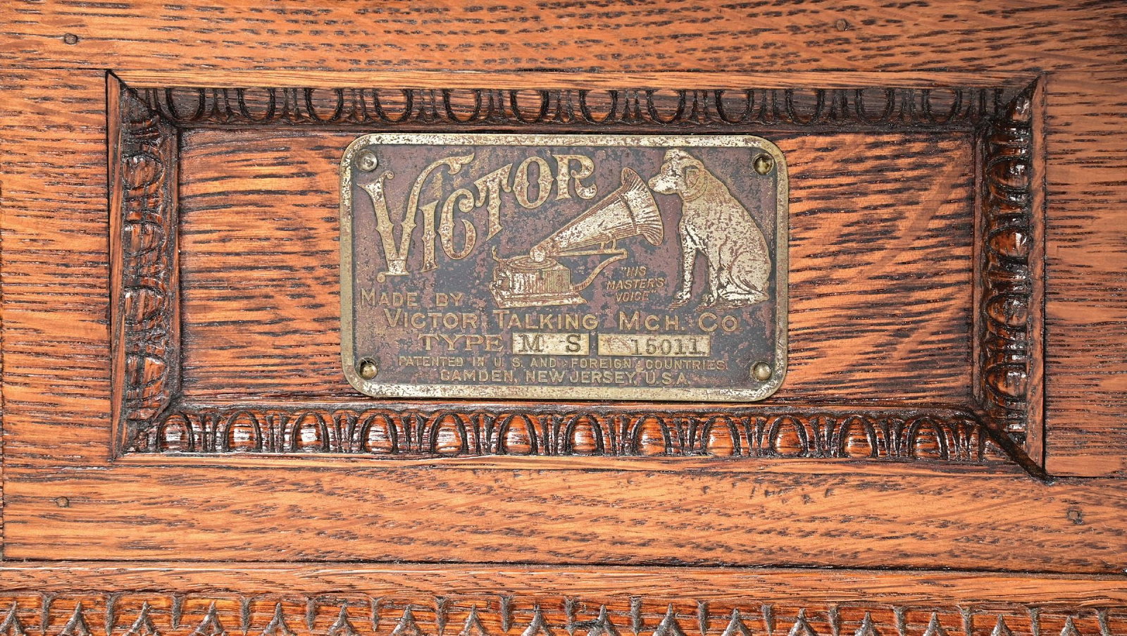 RCA VICTOR MODEL MS RECORD PHONOGRAPH - 5