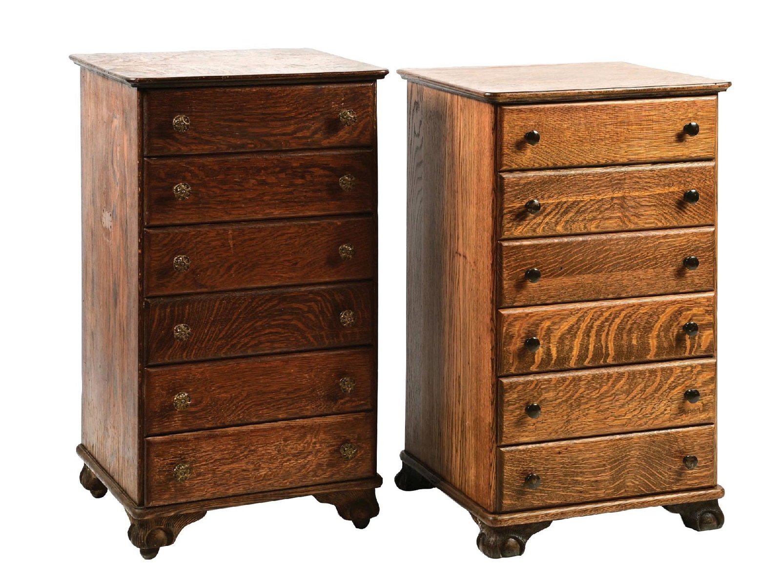 PAIR OF PHONOGRAPH STANDS (1 of 5)
