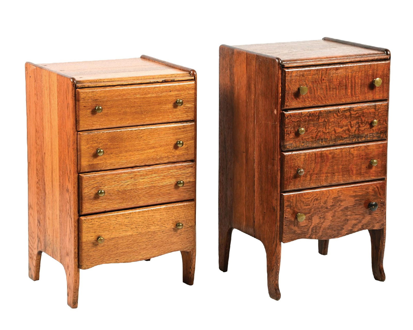 PAIR OF PHONOGRAPH STANDS (1 of 5)