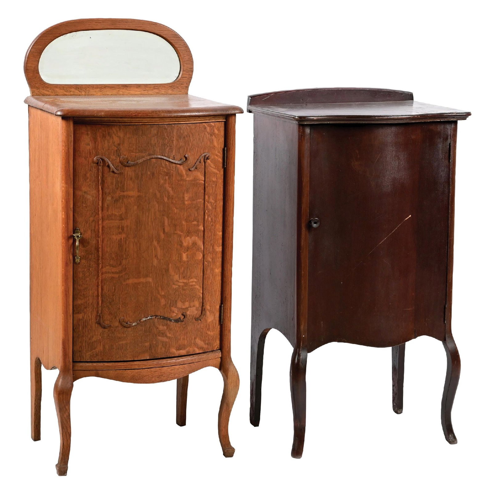 PAIR OF PHONOGRAPH STANDS (1 of 5)