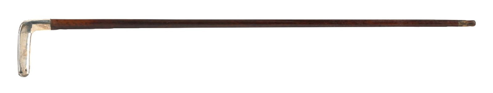 ALFRED F. ROSENHEIM WALKING STICK CANE: C. 1900s. A fantastic walking stick cane attributed to Alfred F. Rosenheim, the noted Los Angeles architect best known for designing the Rosenheim Mansion, later featured as a primary set in American