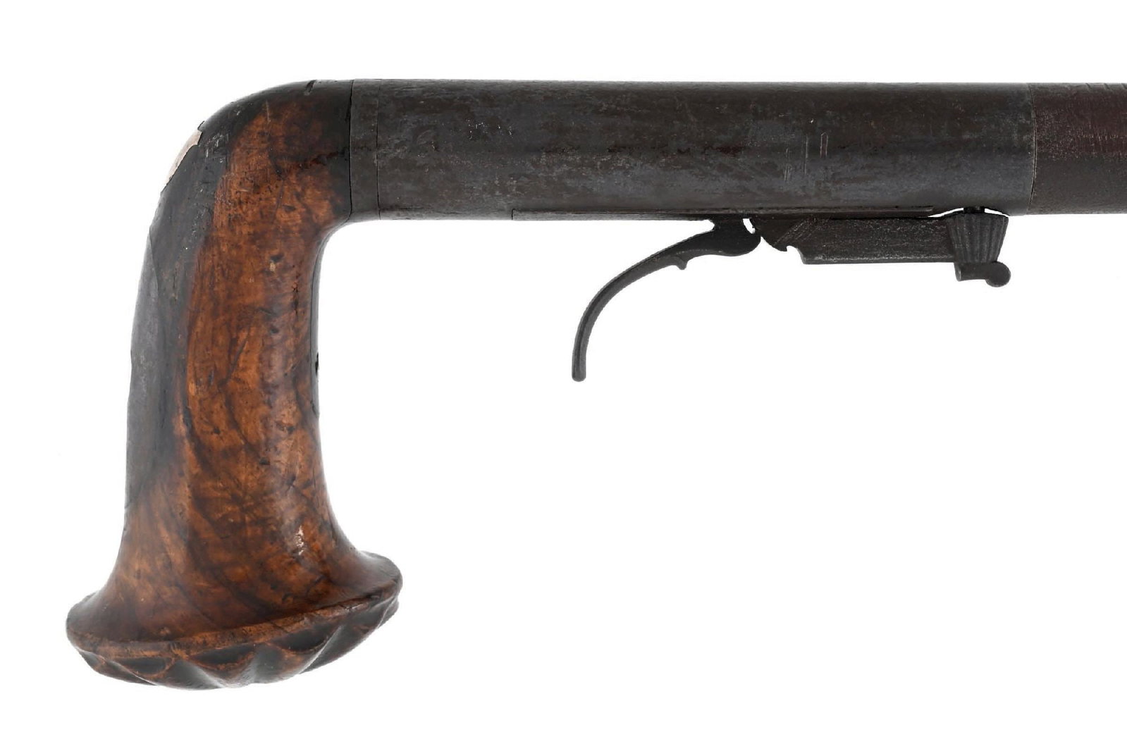 UNDERHAMMER PERCUSSION GUN CANE - 4