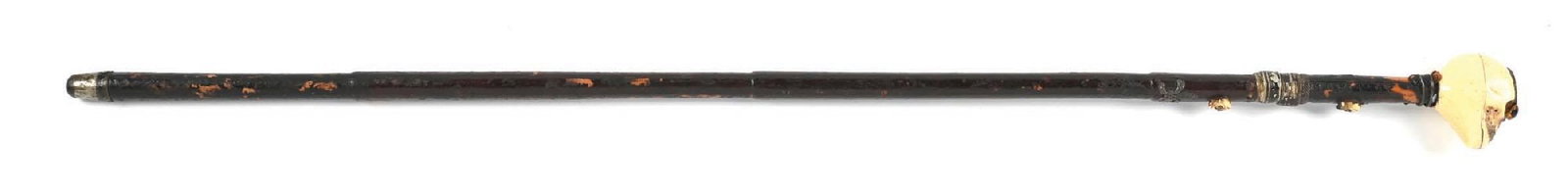 BONE SKELETON CANE WITH COMPASS - 3