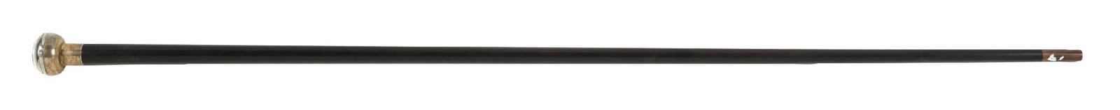 ANTIQUE WALKING STICK WITH CLOCK TOP (1 of 7)