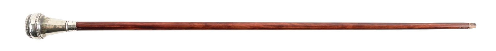 DICE GADGET CANE W/ HALLMARKED STERLING SILVER COLLAR (1 of 6)