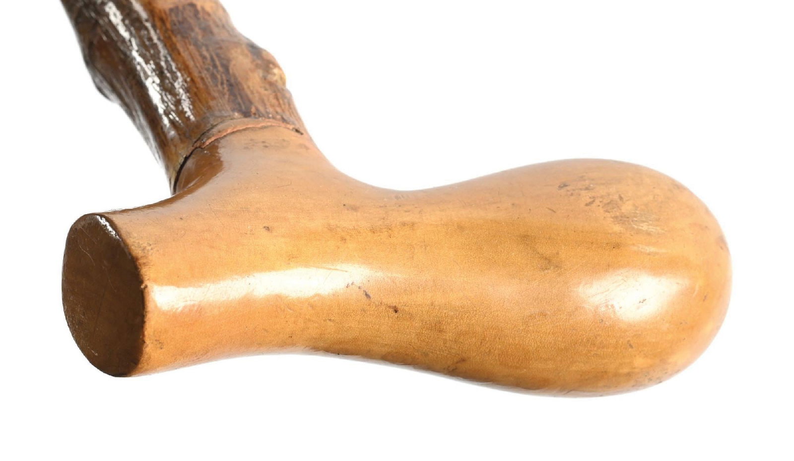 CARVED ALLIGATOR CANE - 5