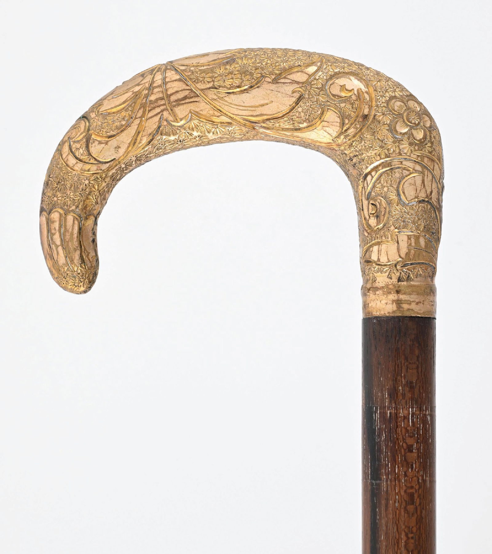 GOLD TOPPED CANE - 4