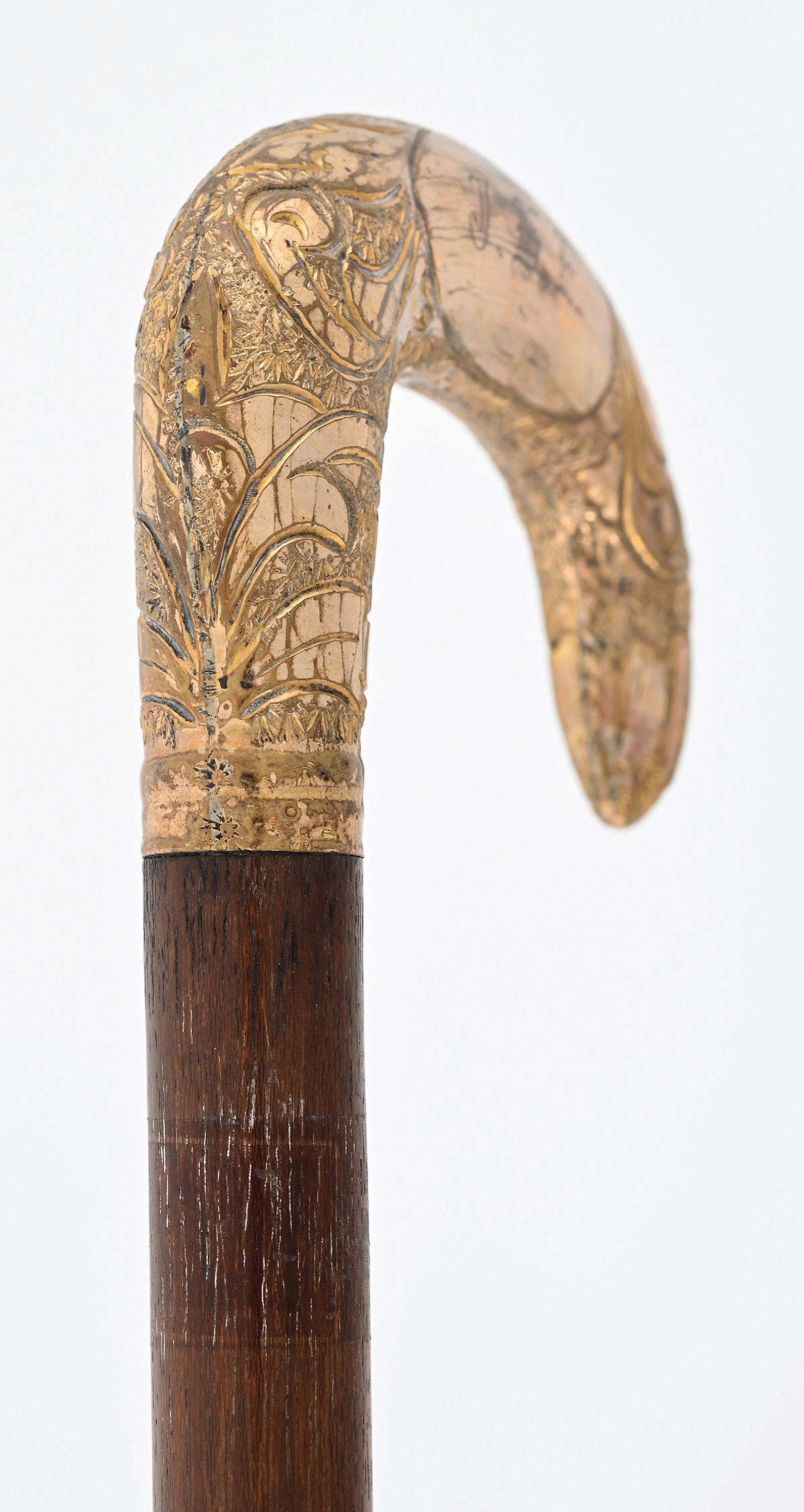 GOLD TOPPED CANE - 5