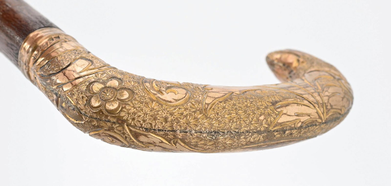 GOLD TOPPED CANE - 7