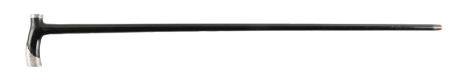 H.W. FRENCH NORTH EASTON MASS. U.S.A. INITIALED WALKING CANE (1 of 6)