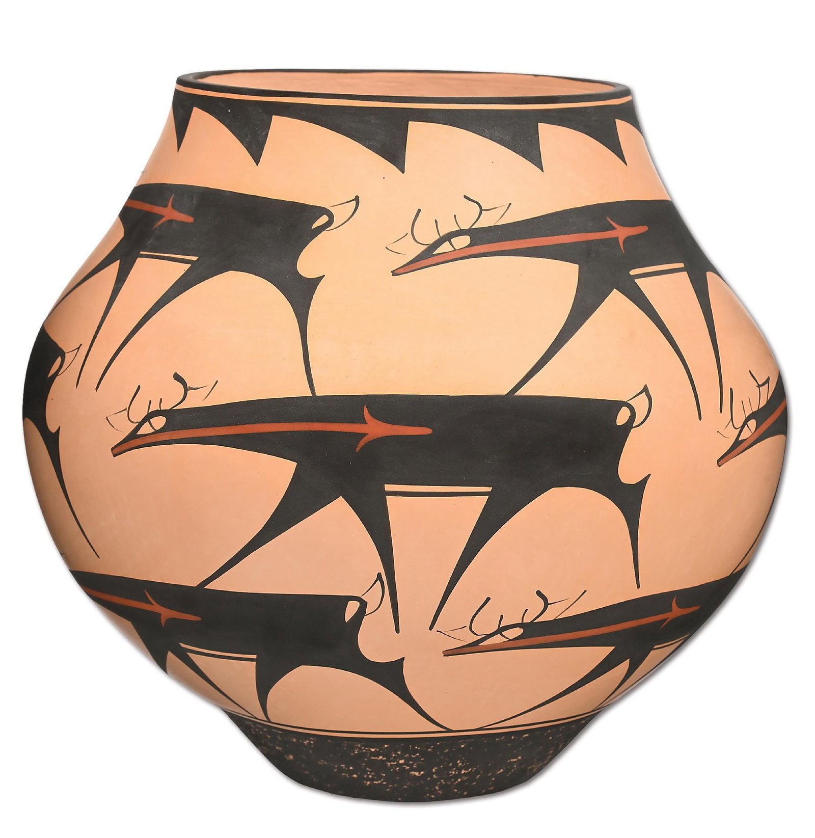 ZUNI PUEBLO POTTERY OLLA BY PEYNETSA (1 of 5)