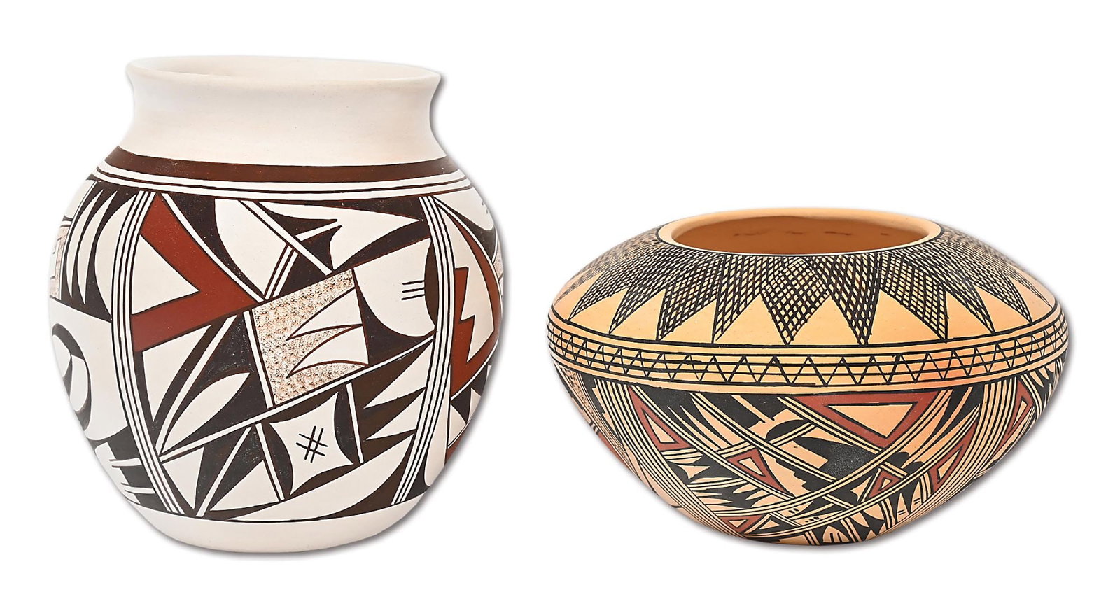 LOT OF 2: HOPI POTTERY ITEMS (1 of 6)