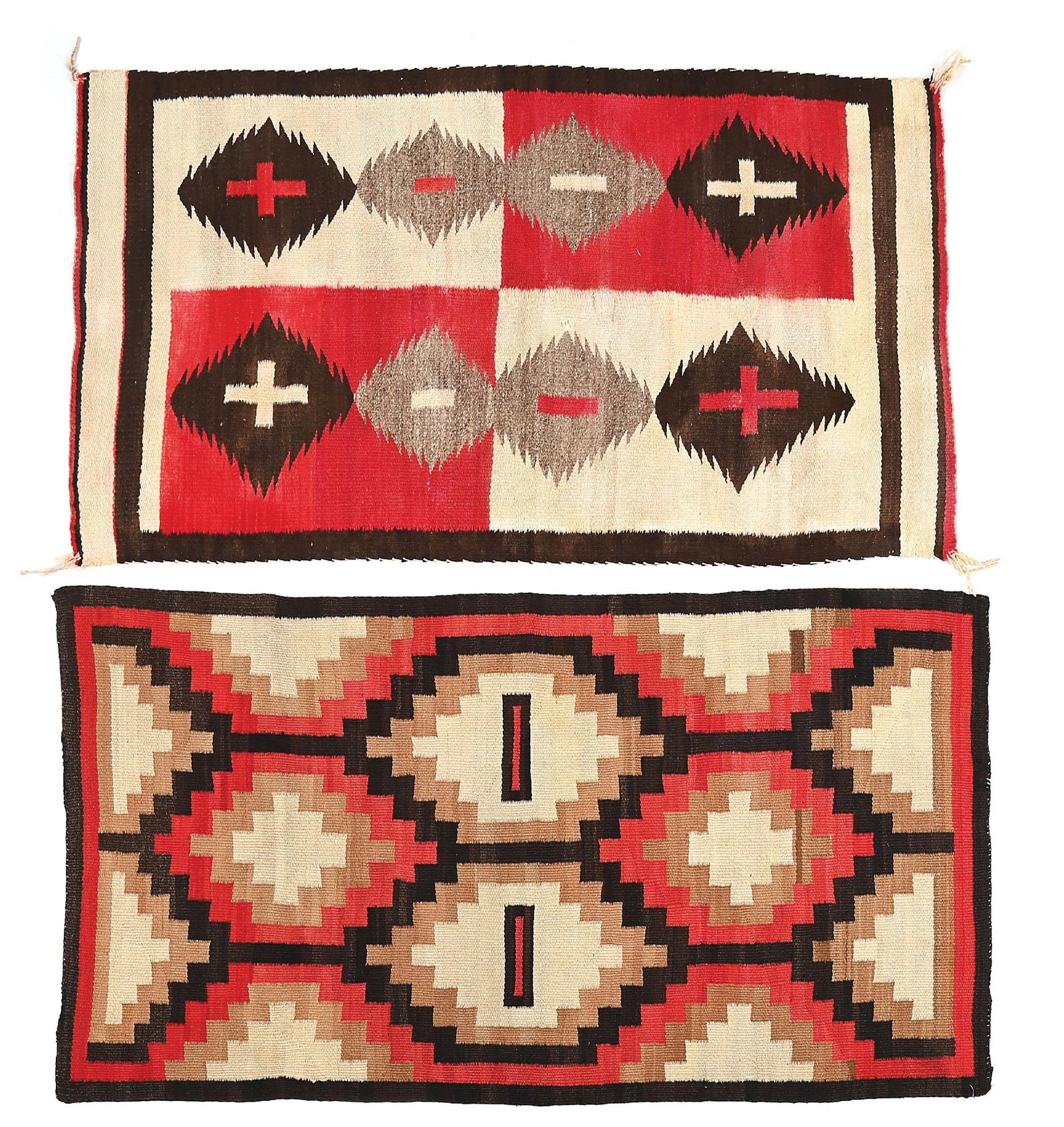 LOT OF 2: NAVAJO (DINÉ) RUGS (1 of 6)