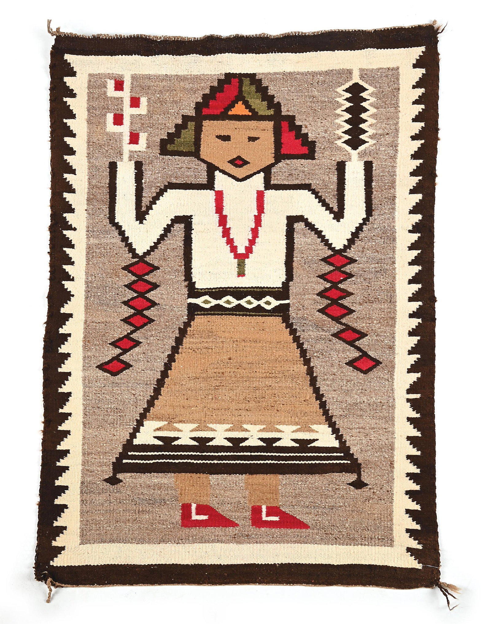 NAVAJO (DINÉ) PICTORIAL WEAVING (1 of 4)