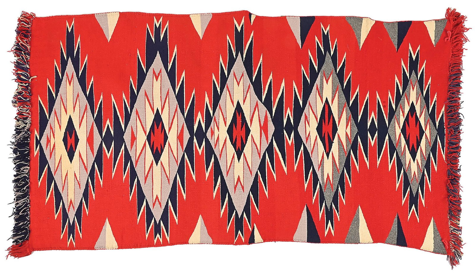 NAVAJO (DINÉ) GERMANTOWN WEAVING (1 of 4)
