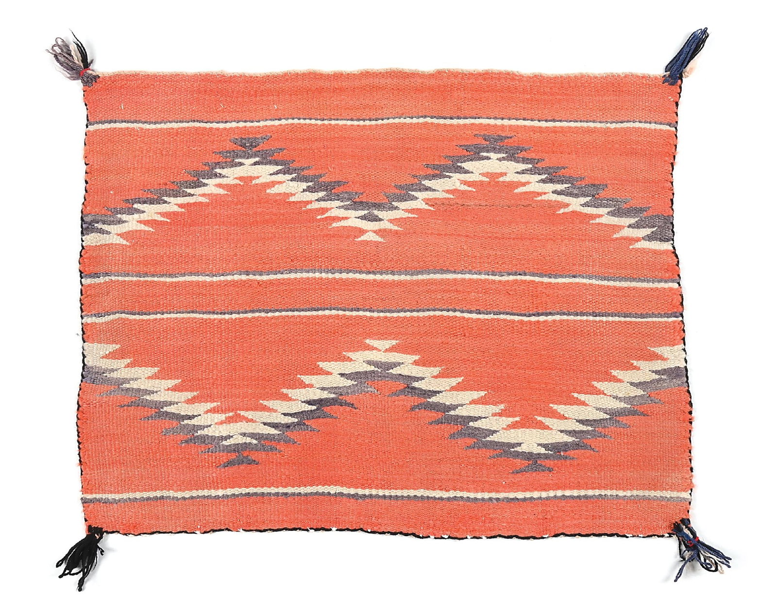 NAVAJO (DINÉ) TRANSITIONAL SADDLE BLANKET (1 of 4)