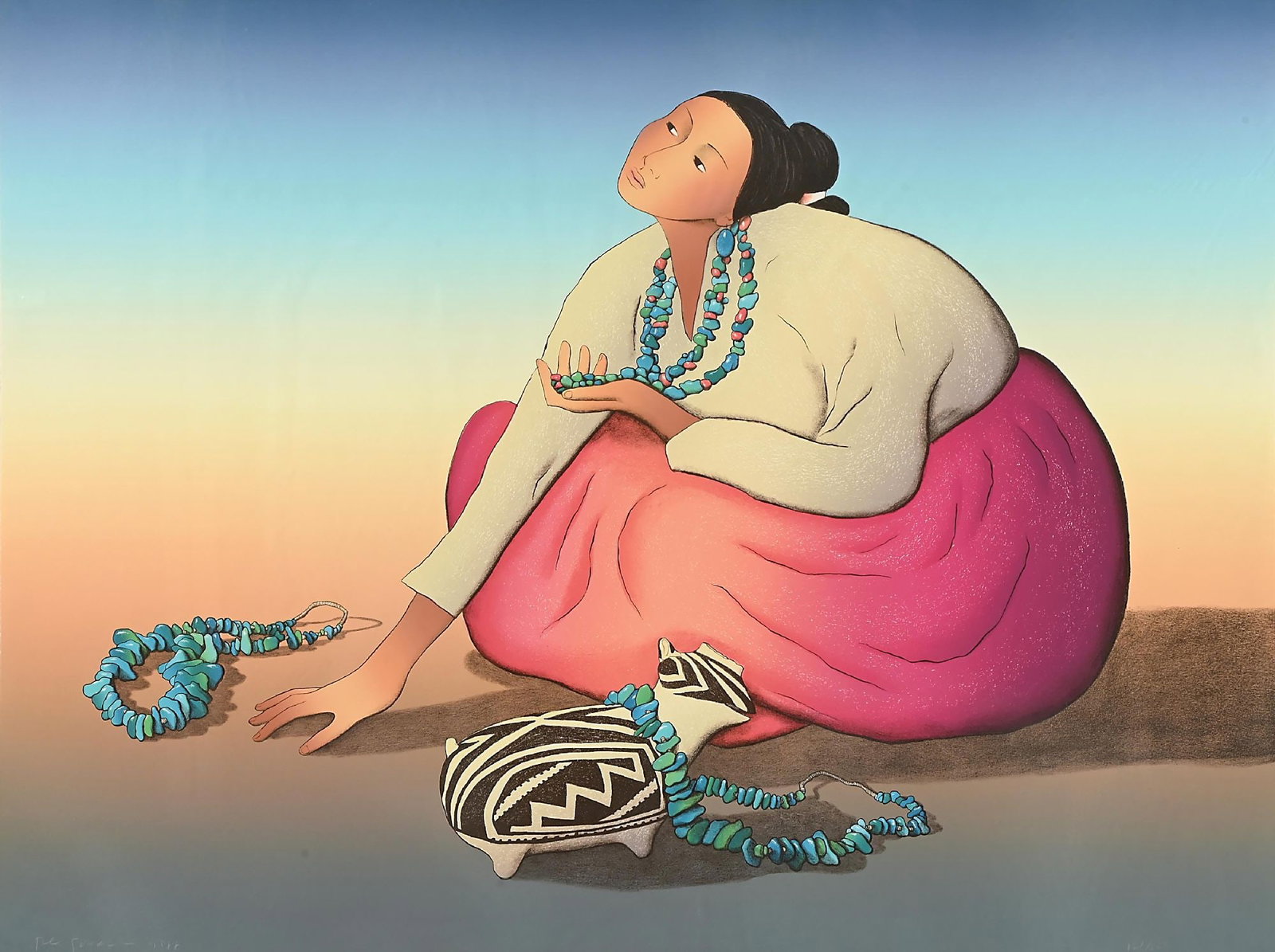 R.C. GORMAN (NAVAJO/DINÉ, 1931-2005) (1 of 6)