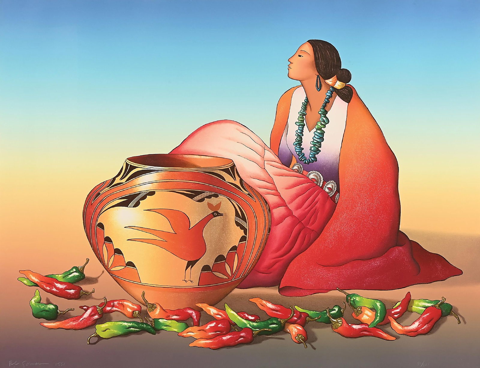 R.C. GORMAN (NAVAJO/DINÉ, 1931-2005) (1 of 6)