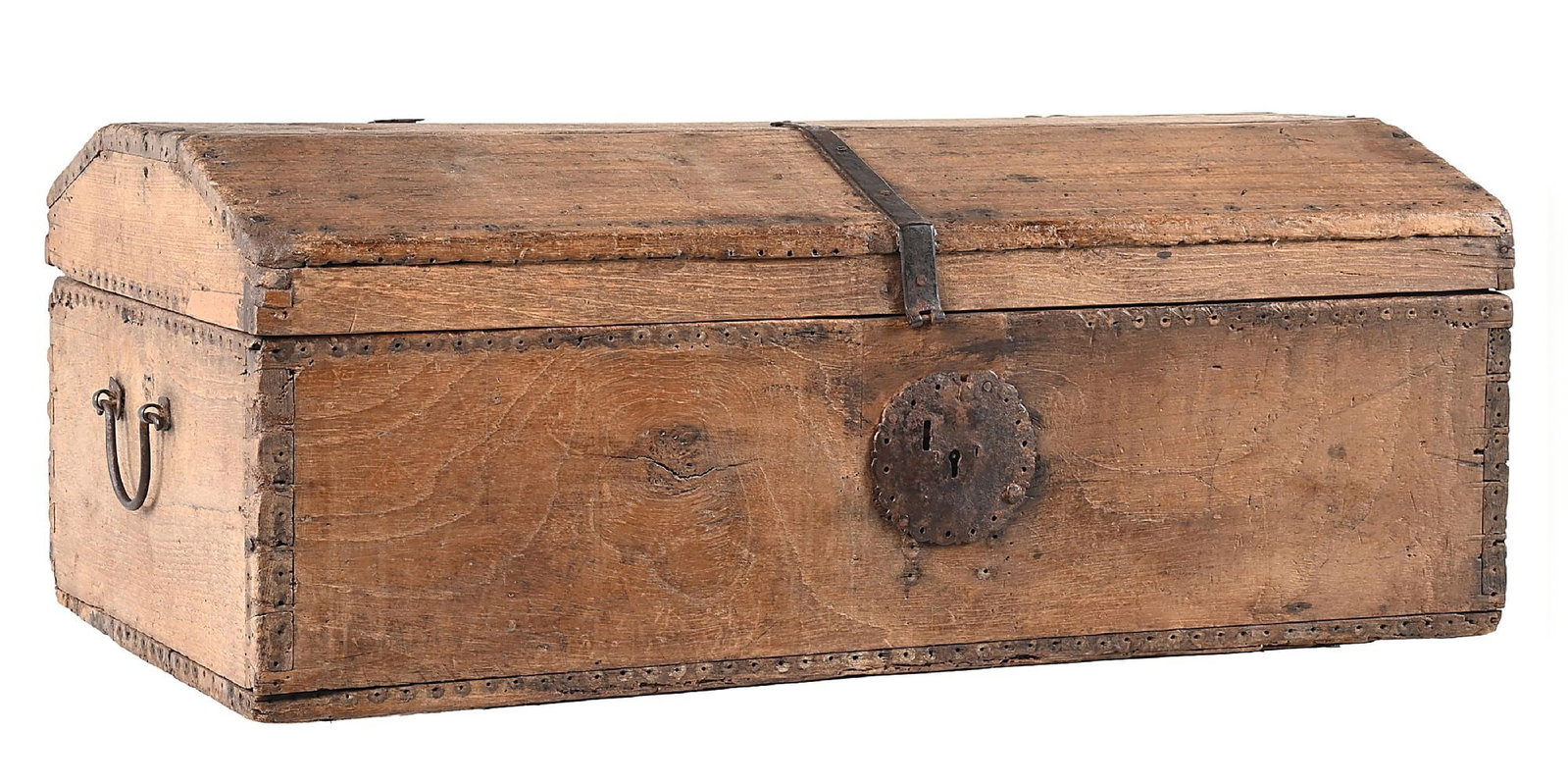 SPANISH COLONIAL CEDAR WOOD CHEST (1 of 5)