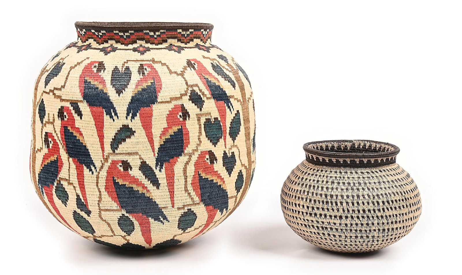 LOT OF 2: WOUNNAAN BASKETS (1 of 6)
