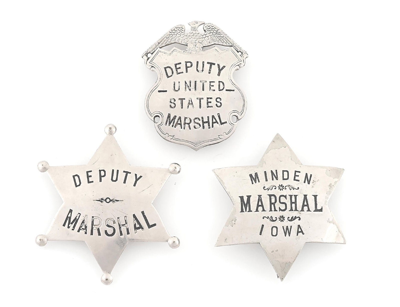 LOT OF 3: DEPUTY BADGES (1 of 2)
